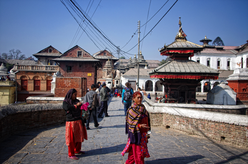 Il ponte sul Bagmati