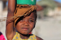 Kid with bucket