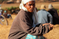 Woman sitting