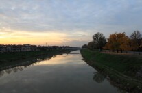 L’Arno dal Ponte alla Vittoria