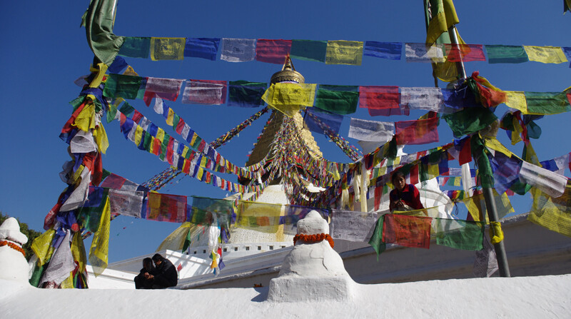 Le bandiere di Boudha