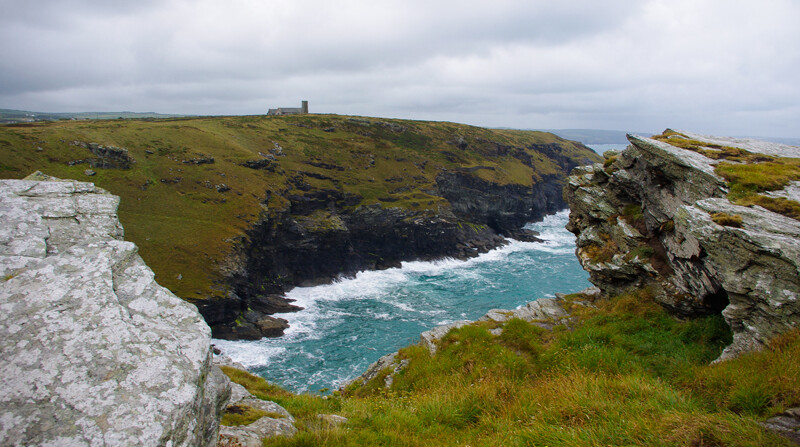 Tintagel’s cliffs