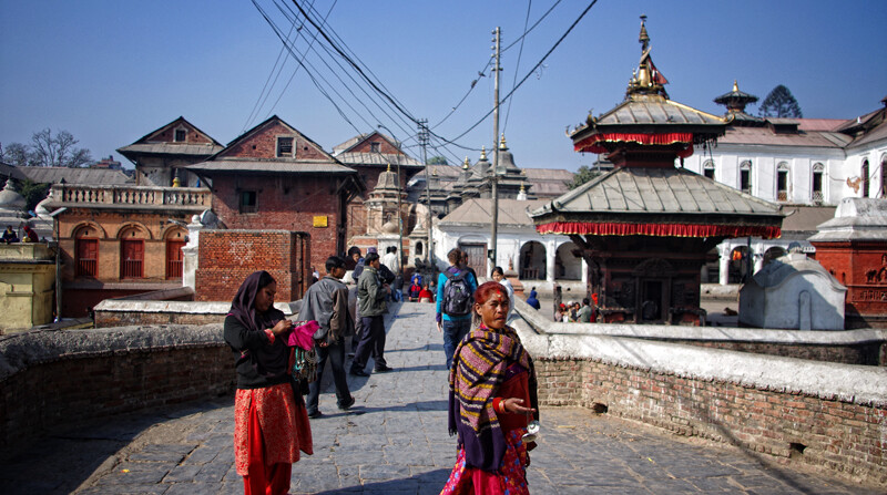 Il ponte sul Bagmati